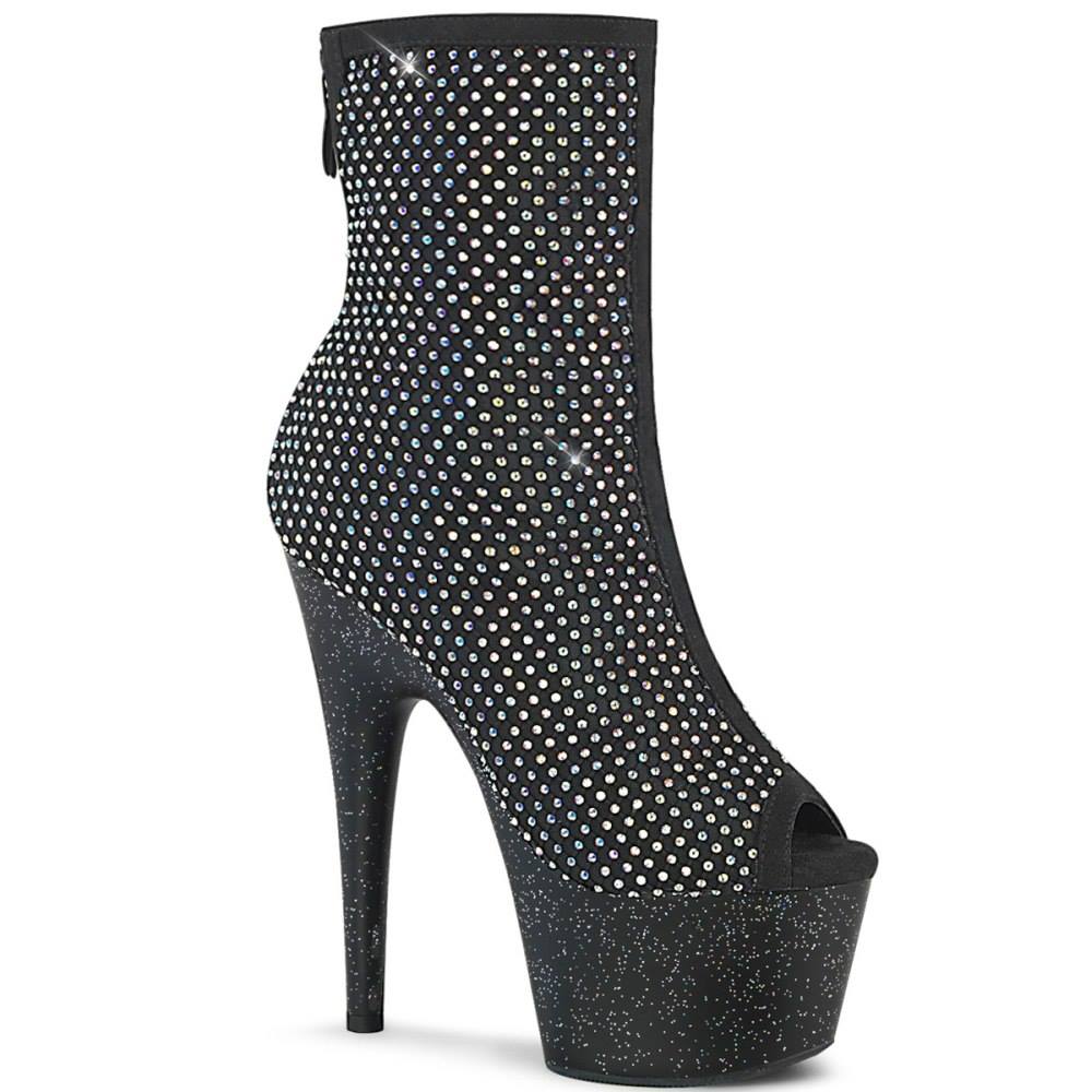 Pleaser - ADORE1031GM Bottes de plateforme, Pole dance chaussures - Chaussures de pole dance - Noir Product image